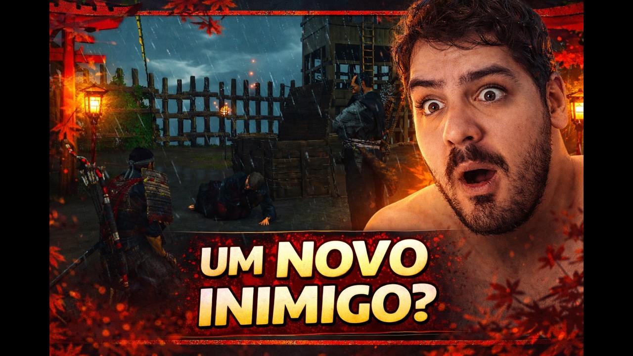 UMA AMEAÇA PIOR QUE OS MONGOIS!!! GHOST OF TSUSHIMA EP. 4