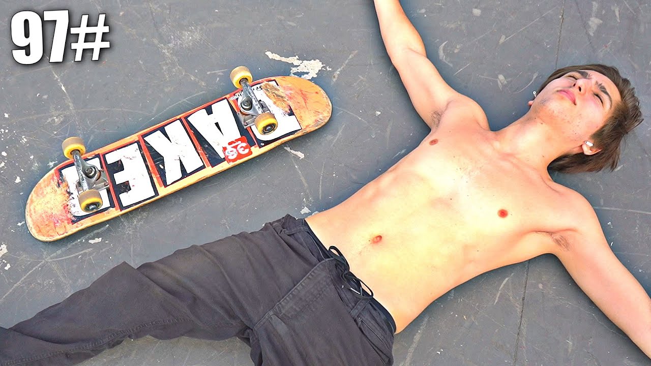100 MANOBRAS DE SKATE x 1 HORA (Todas que eu sei)