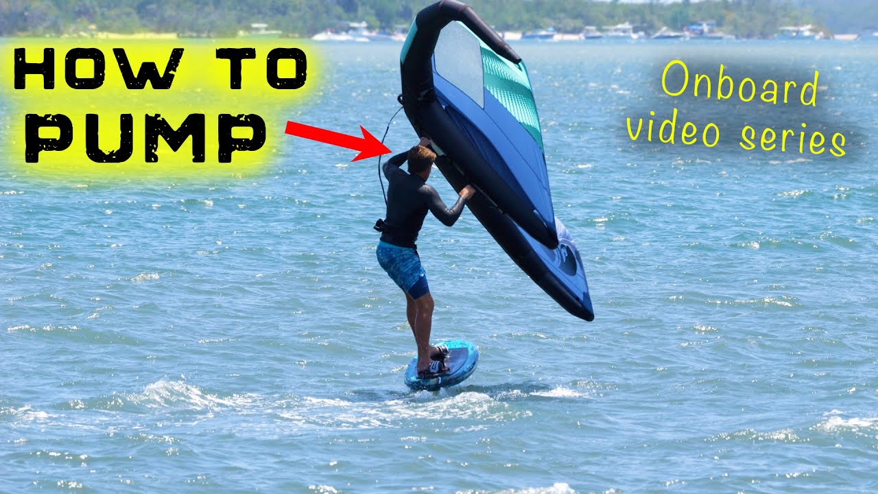 How to pump Wing Foiling | Onboard Video Series