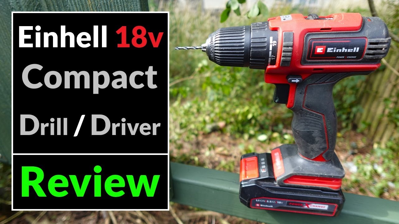 Бесщёточная дрель-шуруповерт Einhell 18 В TE-CD 18/40 Li BL (обзор инструмента)
