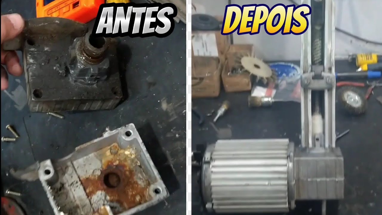 Reforma completa motor antigo BV PPA Basculante. #MOTORPPA