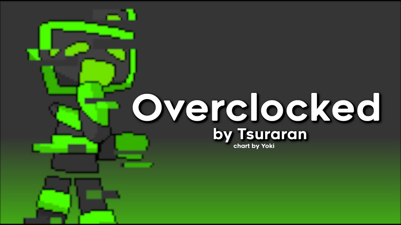 Friday Night Funkin' | Tsuraran - Overclocked [hard] (fan made chart)