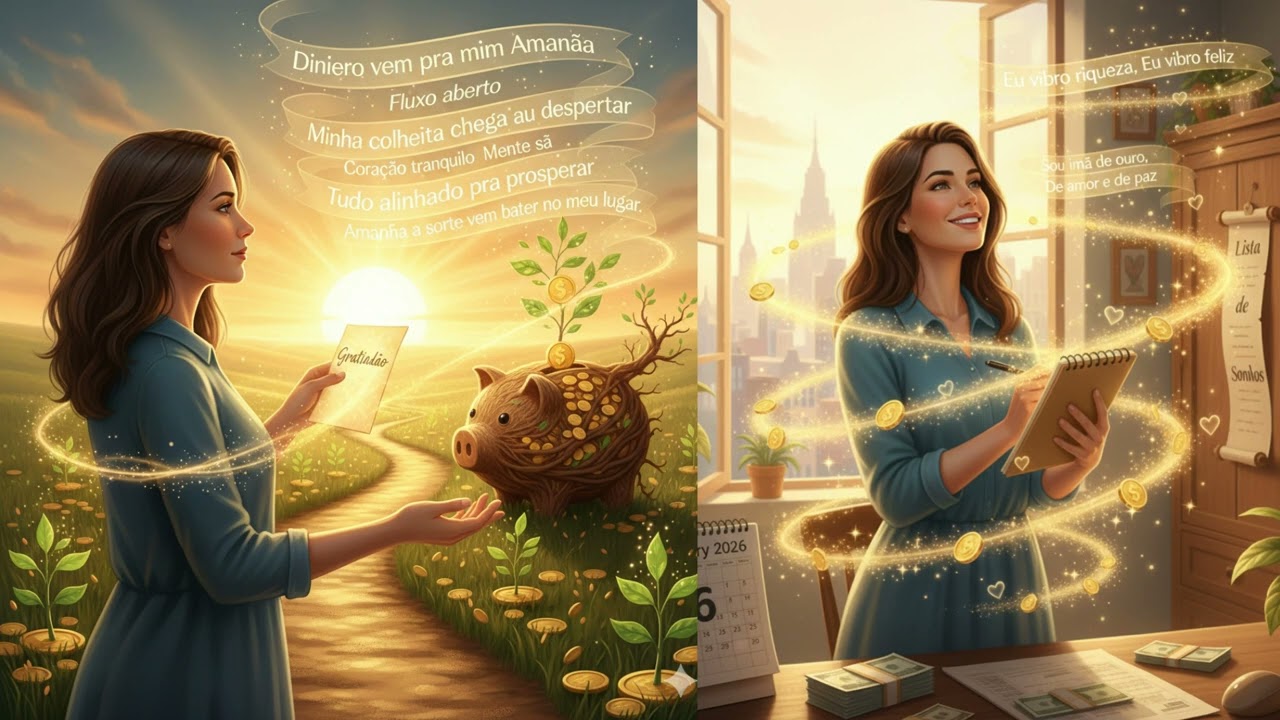 O QUE EU DESEJO VEM CORRENDO |Mantra de PROSPERIDADE | (Receba amanhã) 💰✨️💸🤞