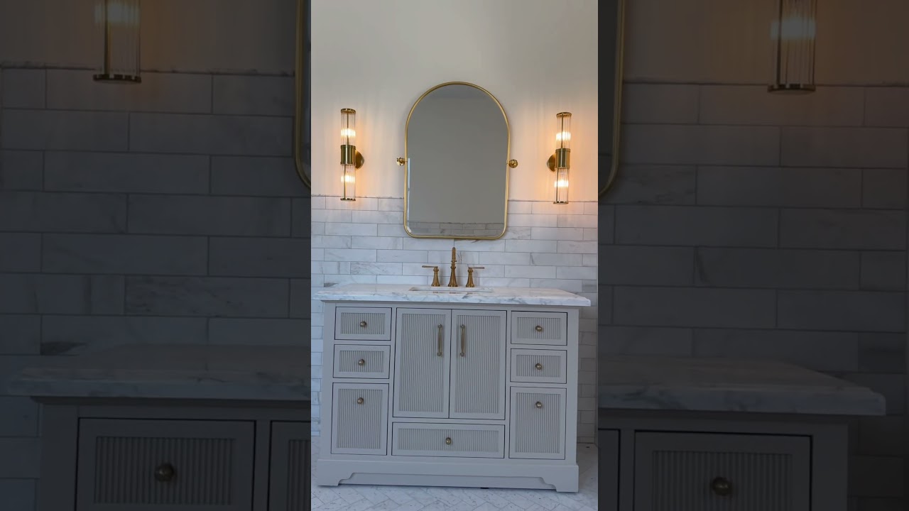 New build update: Master bathroom #cleantok #newbuild #home