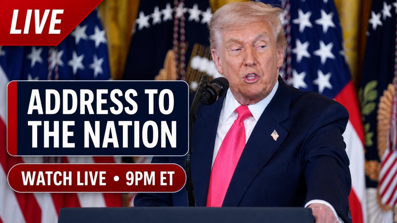 🔴 LIVE: President Trump Address to the Nation | Election Integrity Speech | WOWT 6 News