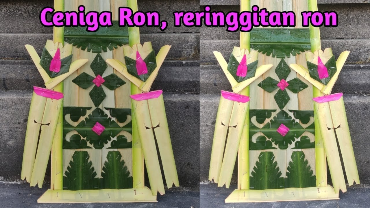 Membuat Cenige Ron, Reringgitan Ron