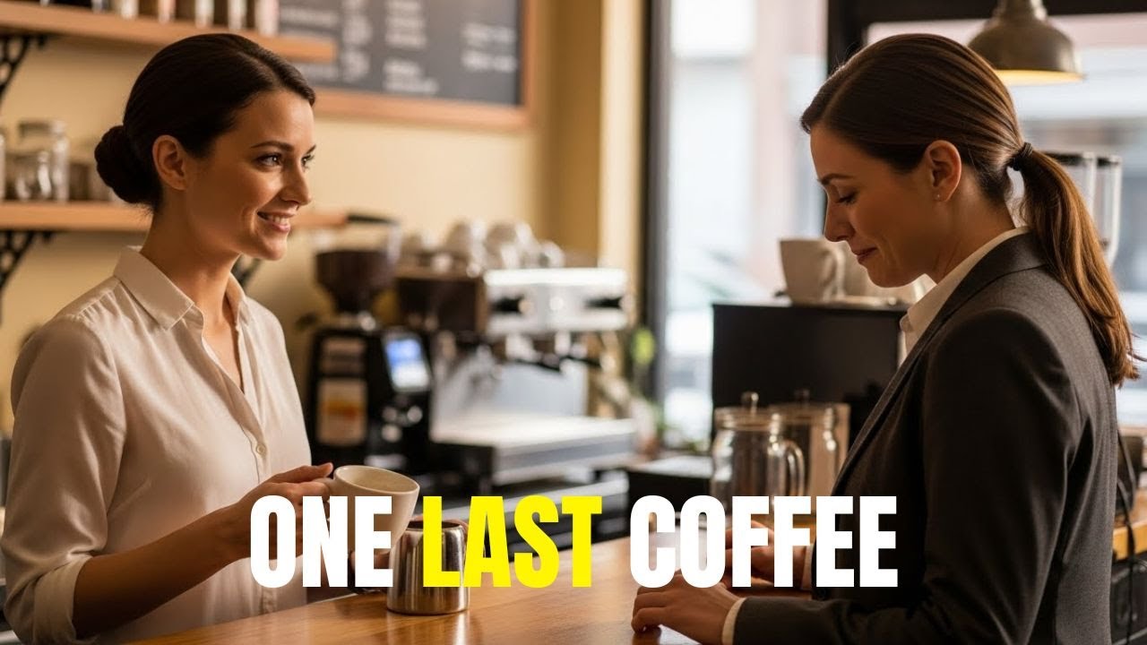 She Was About to Close the Café — Then a Lonely CEO Sat Down and Everything Changed