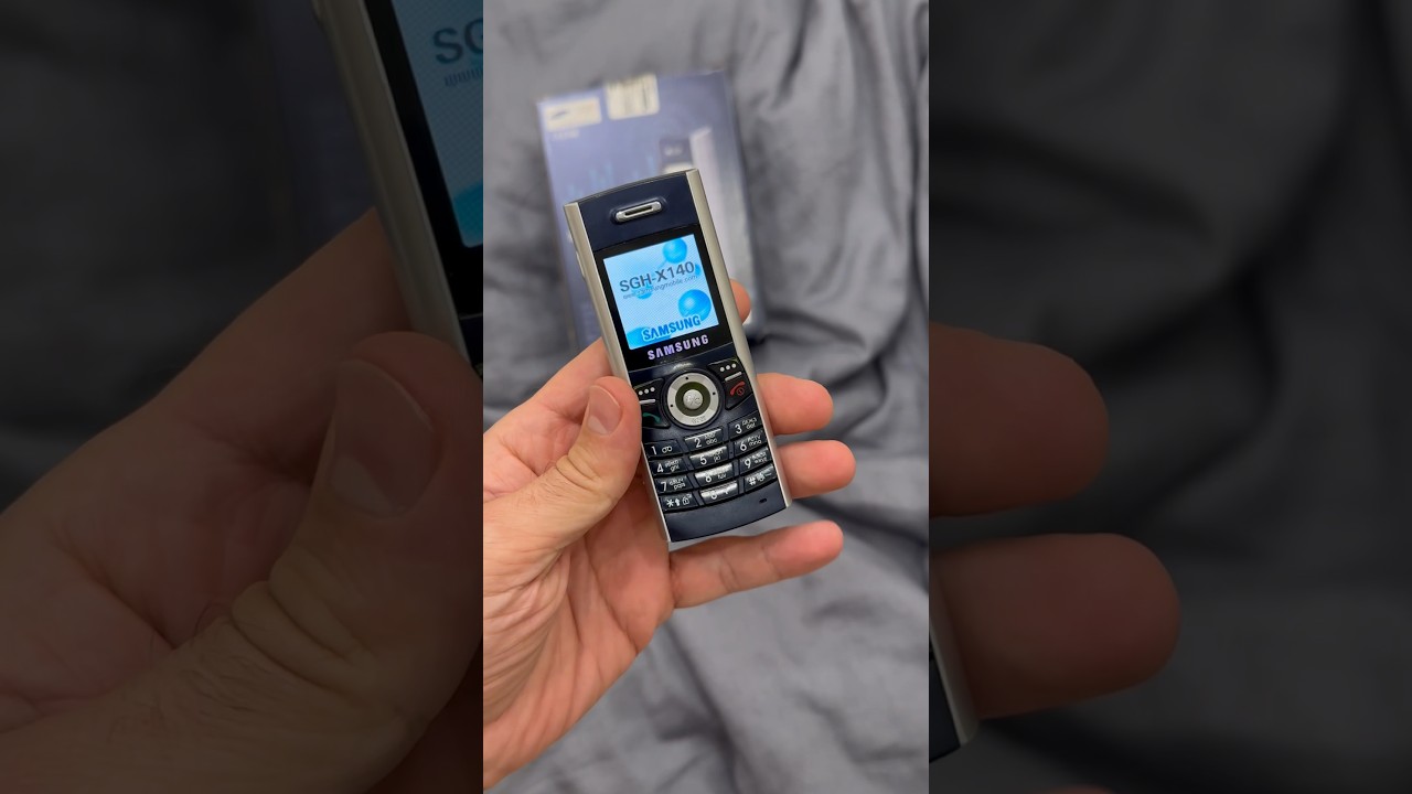 Samsung sgh x140  #sansung #retrophone #unboxing