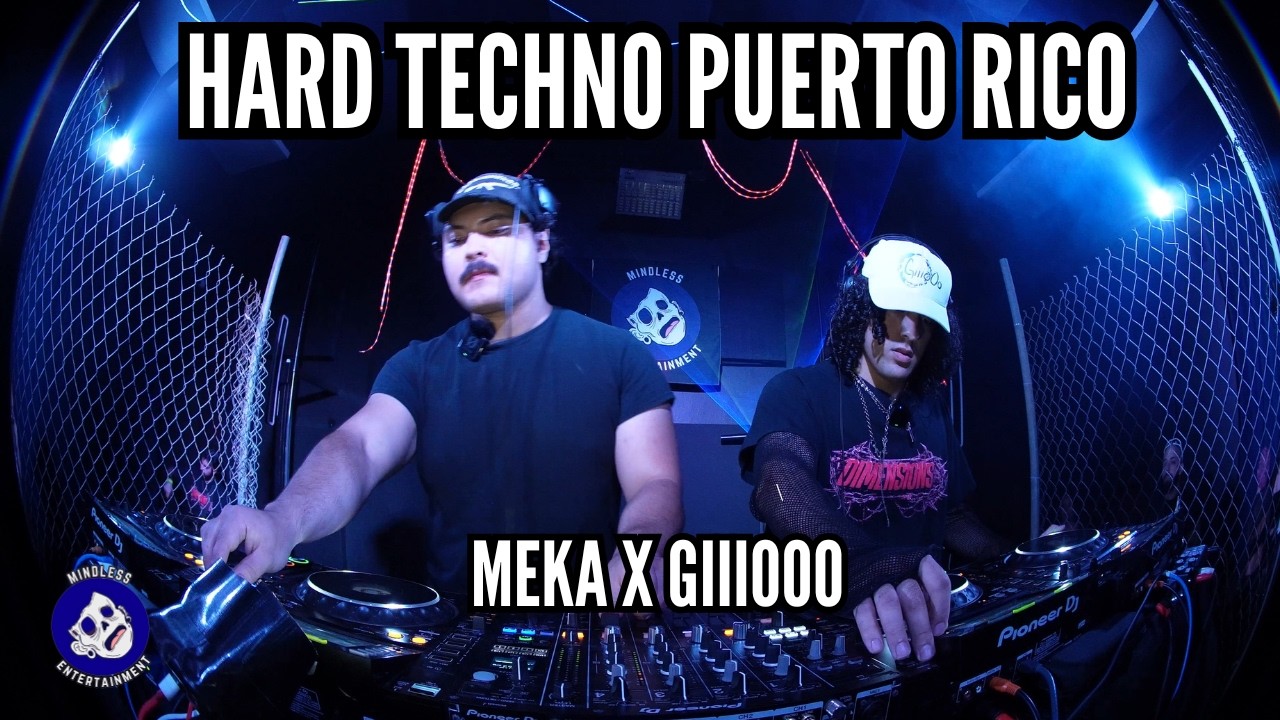 HARDTECHNO RAVE IN PUERTO RICO | GIIIOOO b2b MEKA | DIMENSIONS