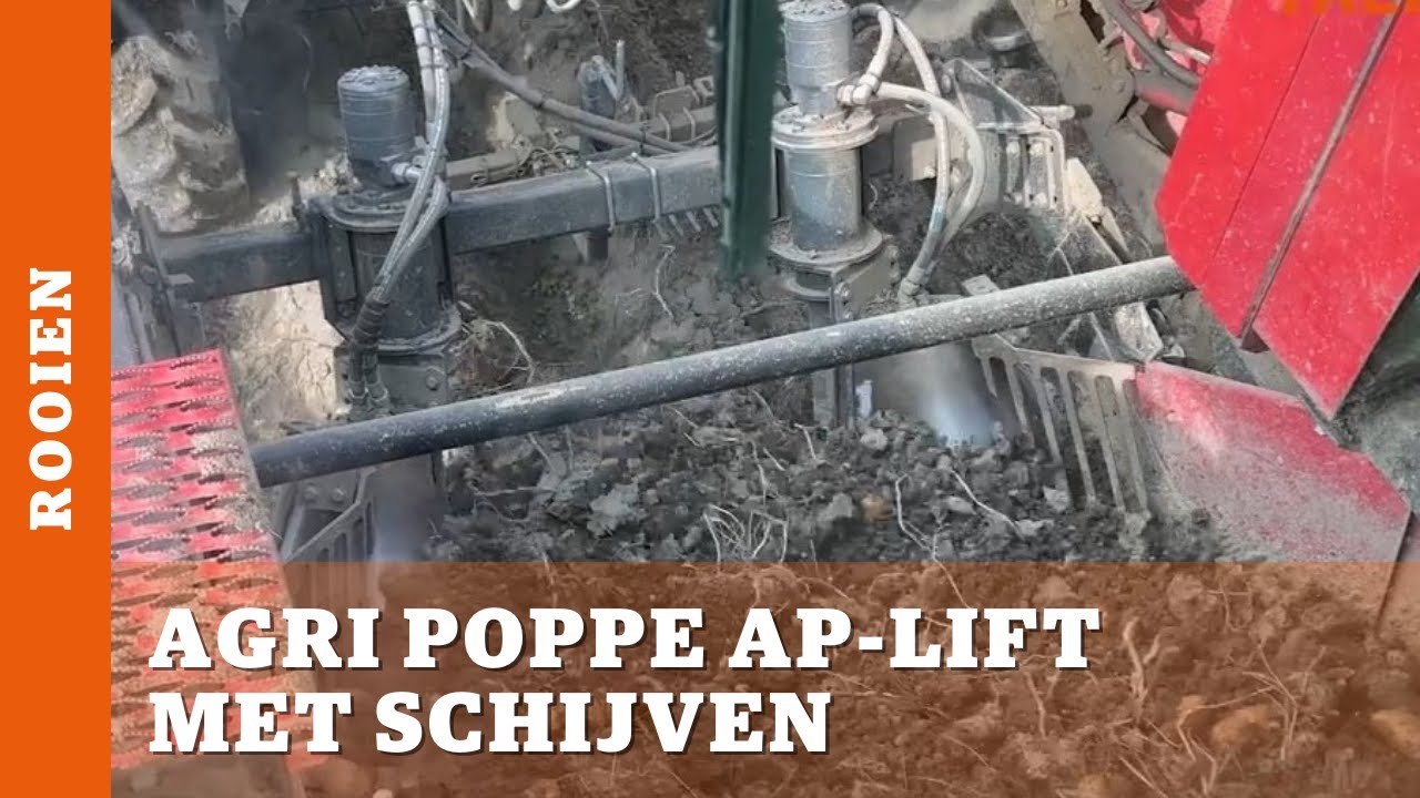 Agri Poppe AP-Lift: aardappels rooien met schijven