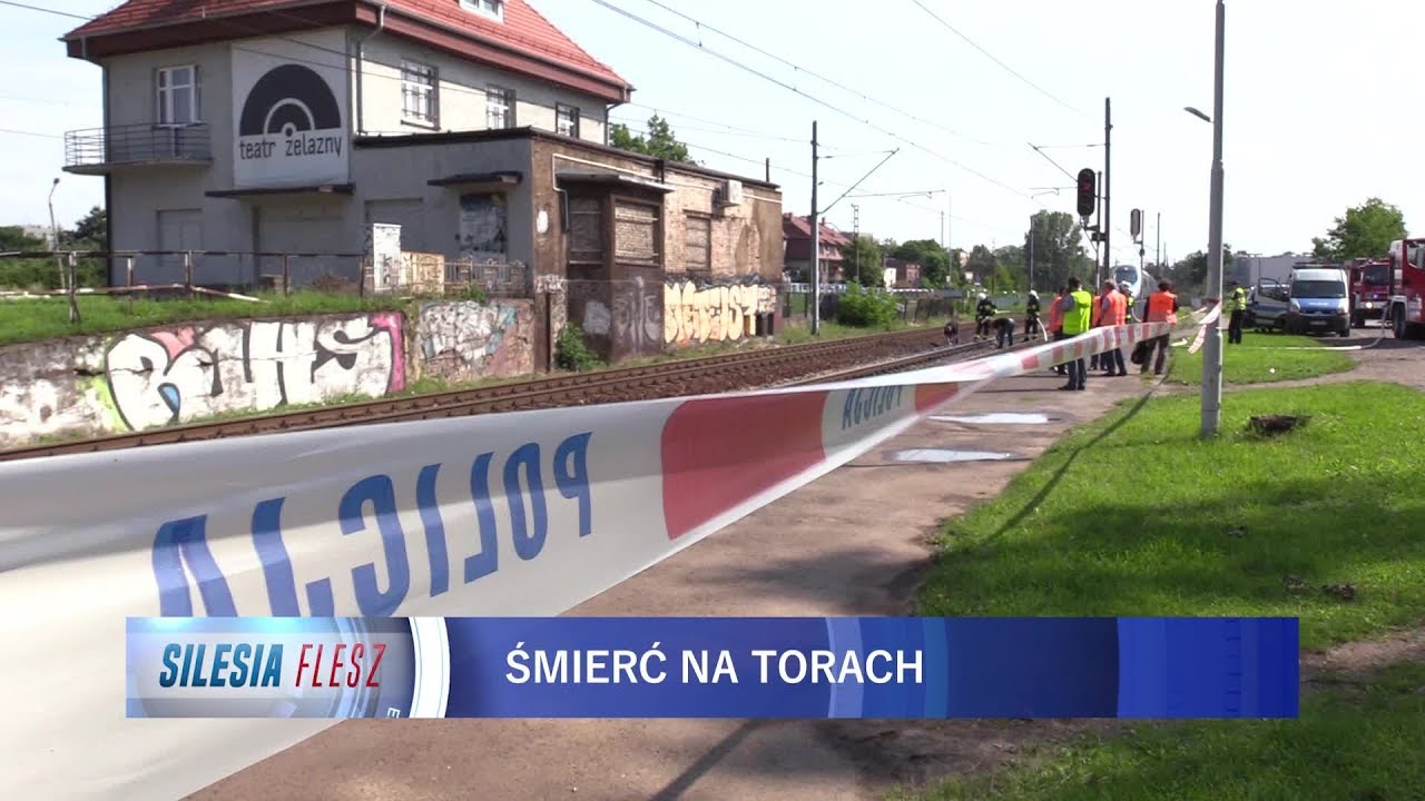 Śmierć na torach w Piotrowicach 24.05.2018