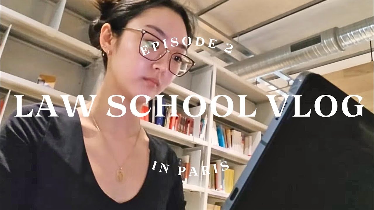 law school in paris 📚 studying & seminar prep 파리 법대생