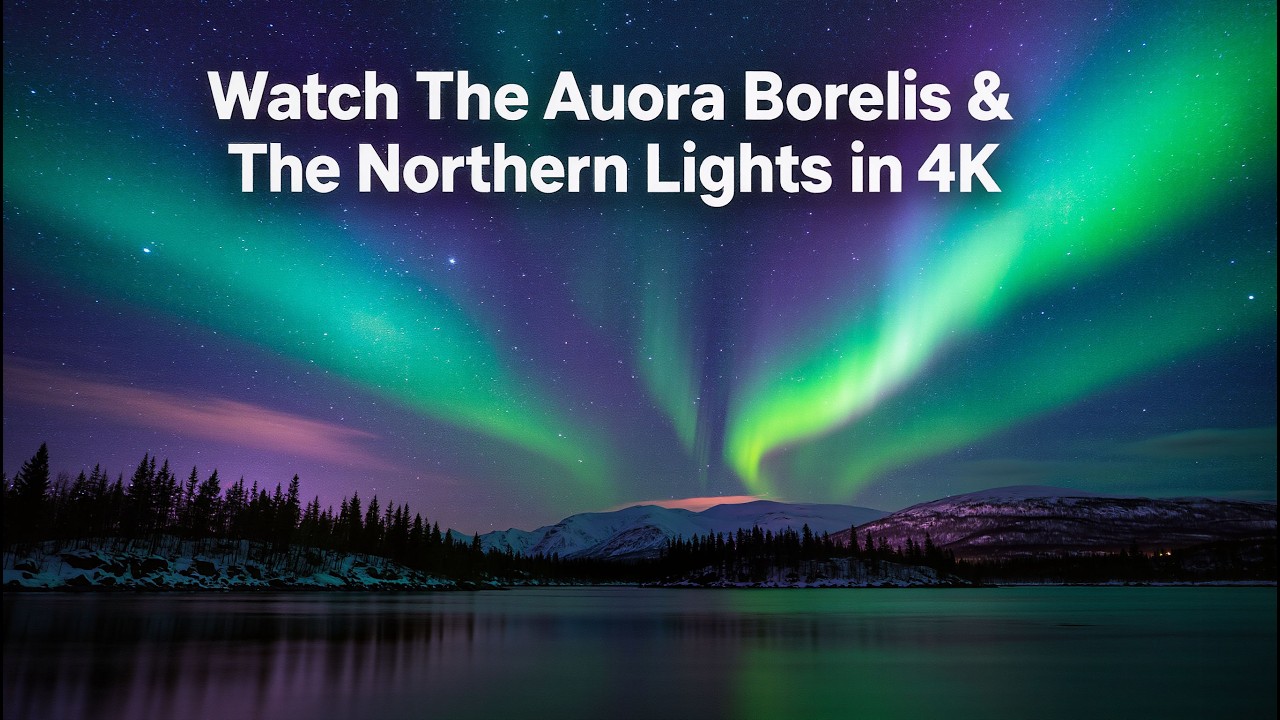 Watch The Aurora Borealis & The Northern Lights in 4K