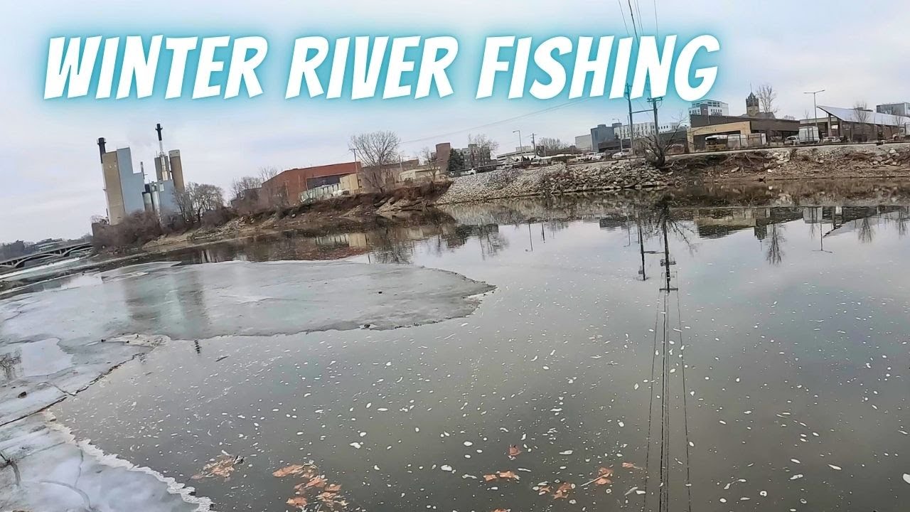 Winter River Fishing Isn't Supposed To Be This Good (I Caught a Giant)