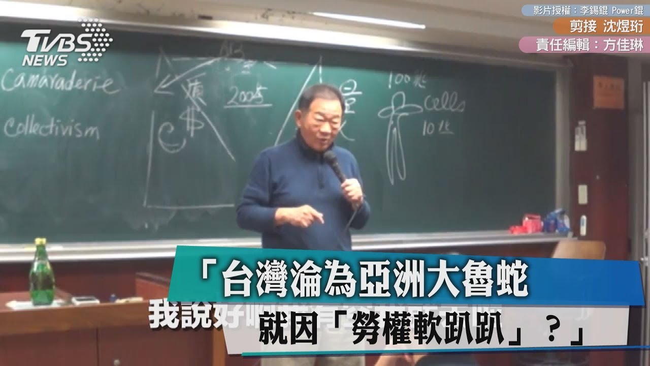 「台灣淪為亞洲大魯蛇 就因「勞權軟趴趴」？」