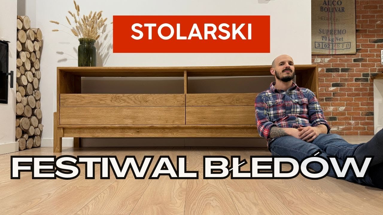 Szafka RTV z litego drewna - ile kosztuje?
