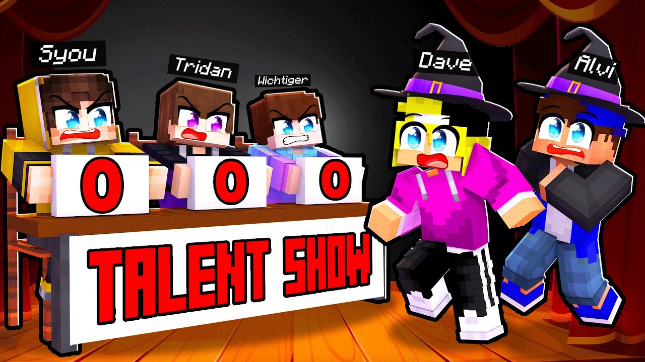 Der 1. KILL während YOUTUBER TALENT-SHOW! (Minecraft Risiko)