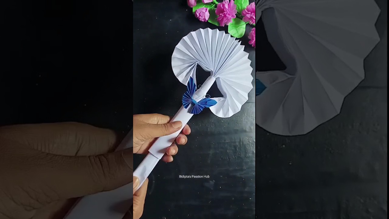 DIY magic fan | How to make a fan with paper 