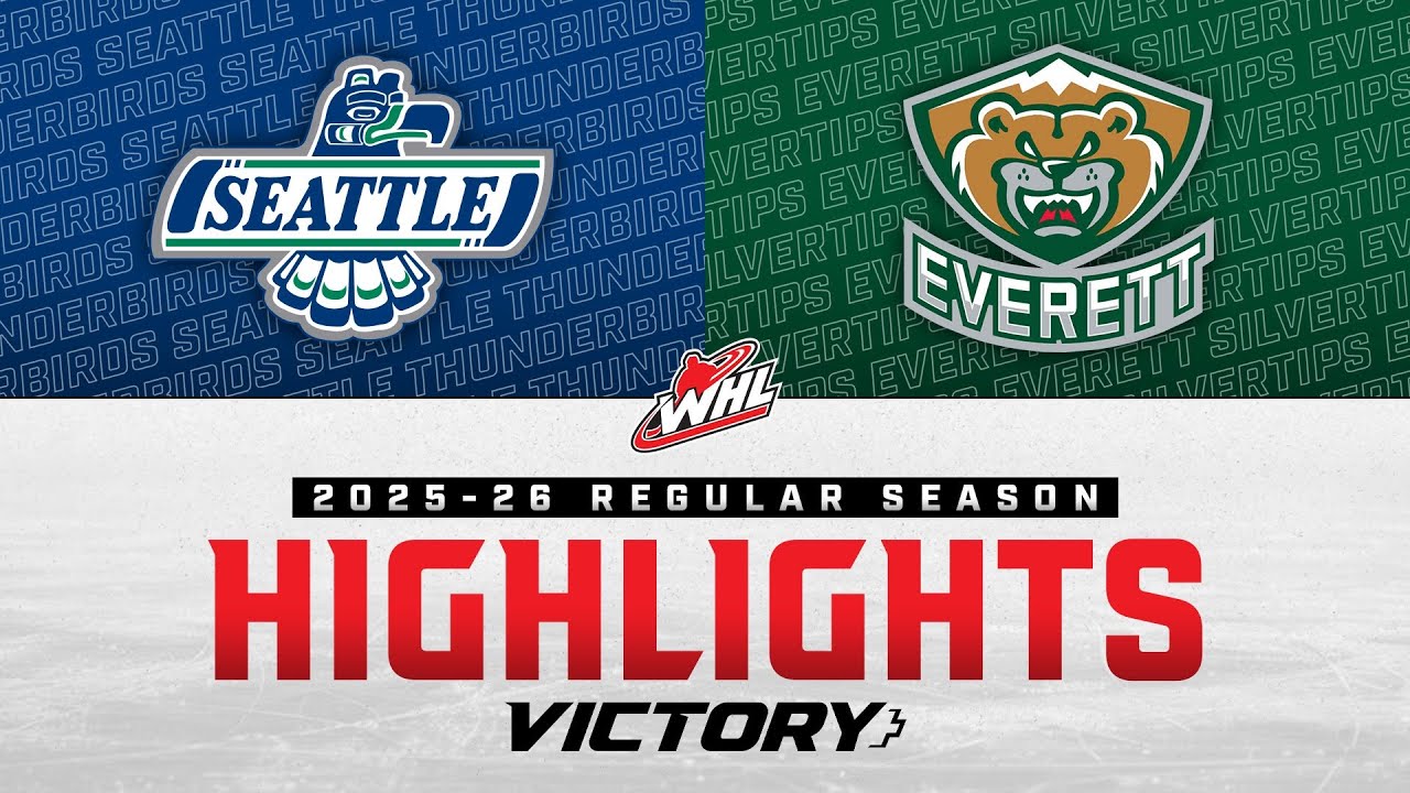 Seattle Thunderbirds at Everett Silvertips 01/24 | WHL Highlights 2025-26