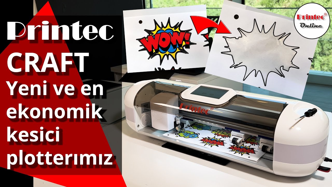 Printec CRAFT - En ekonomik kesici plotter cihazımız :)