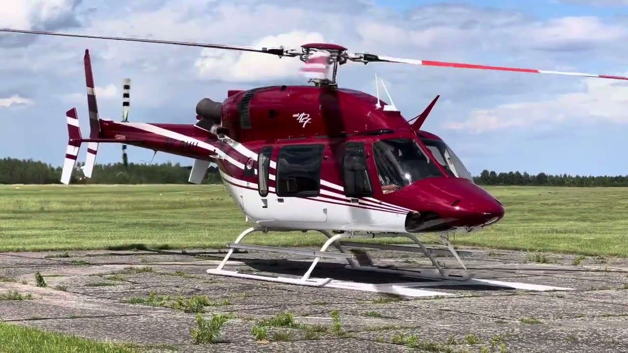 Bell 427 Start Up & TakeOff