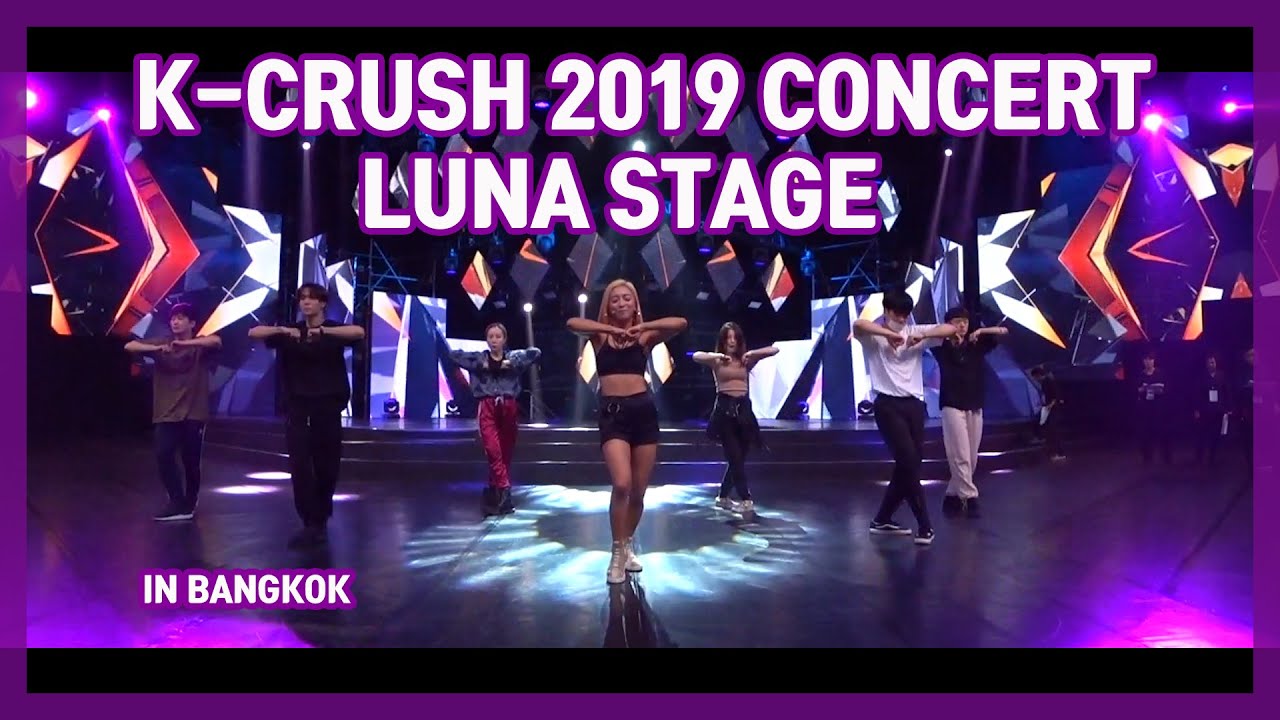ENG) 루나(LUNA)의 태국 출장 브이로그 - 2. K-CRUSH 무대 전격 공개