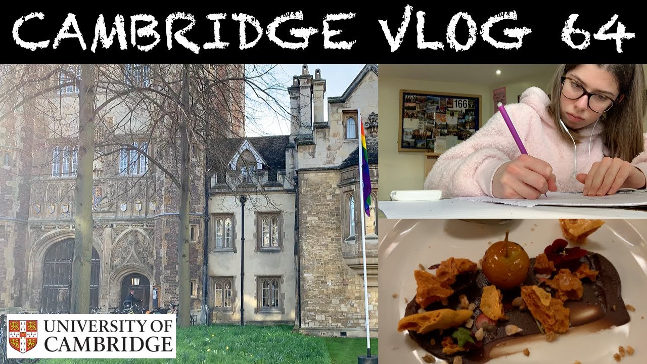 CAMBRIDGE VLOG 64: ракетная наука и изысканные блюда
