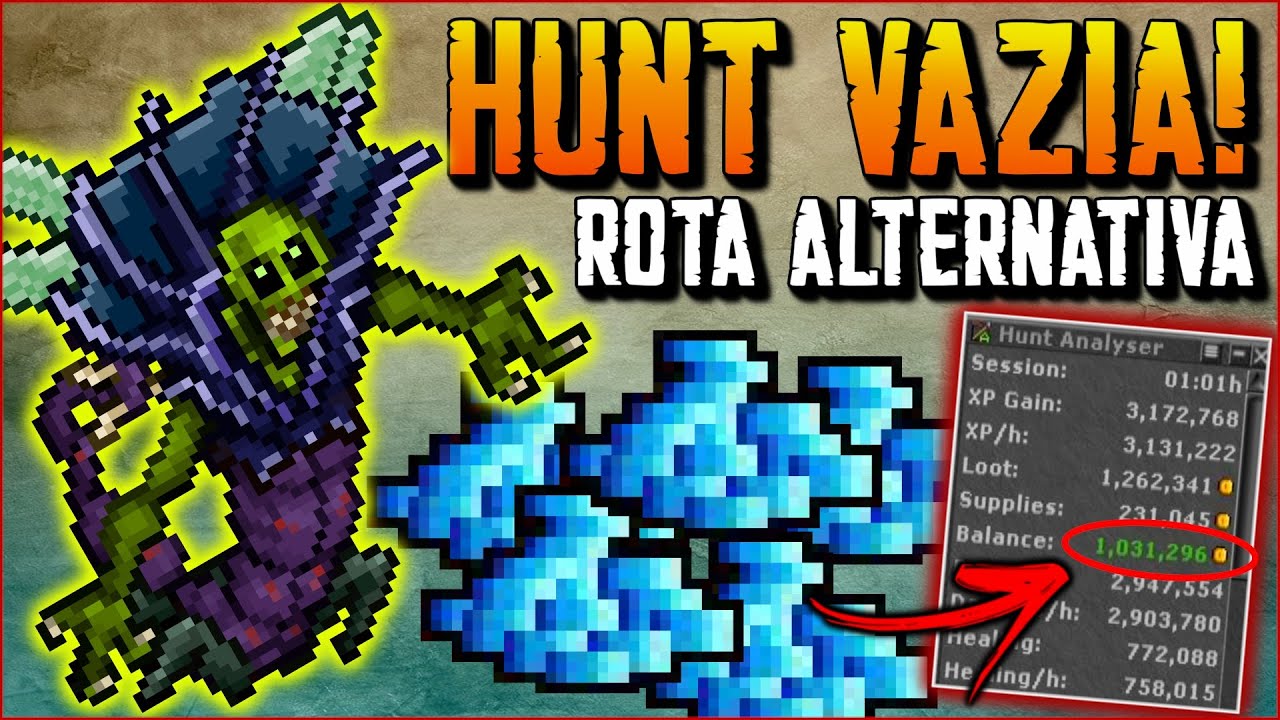 MELHOR HUNT VAZIA para EK SOLO 400+ PROFITAR 1kk hr NA MOLEZA!!!