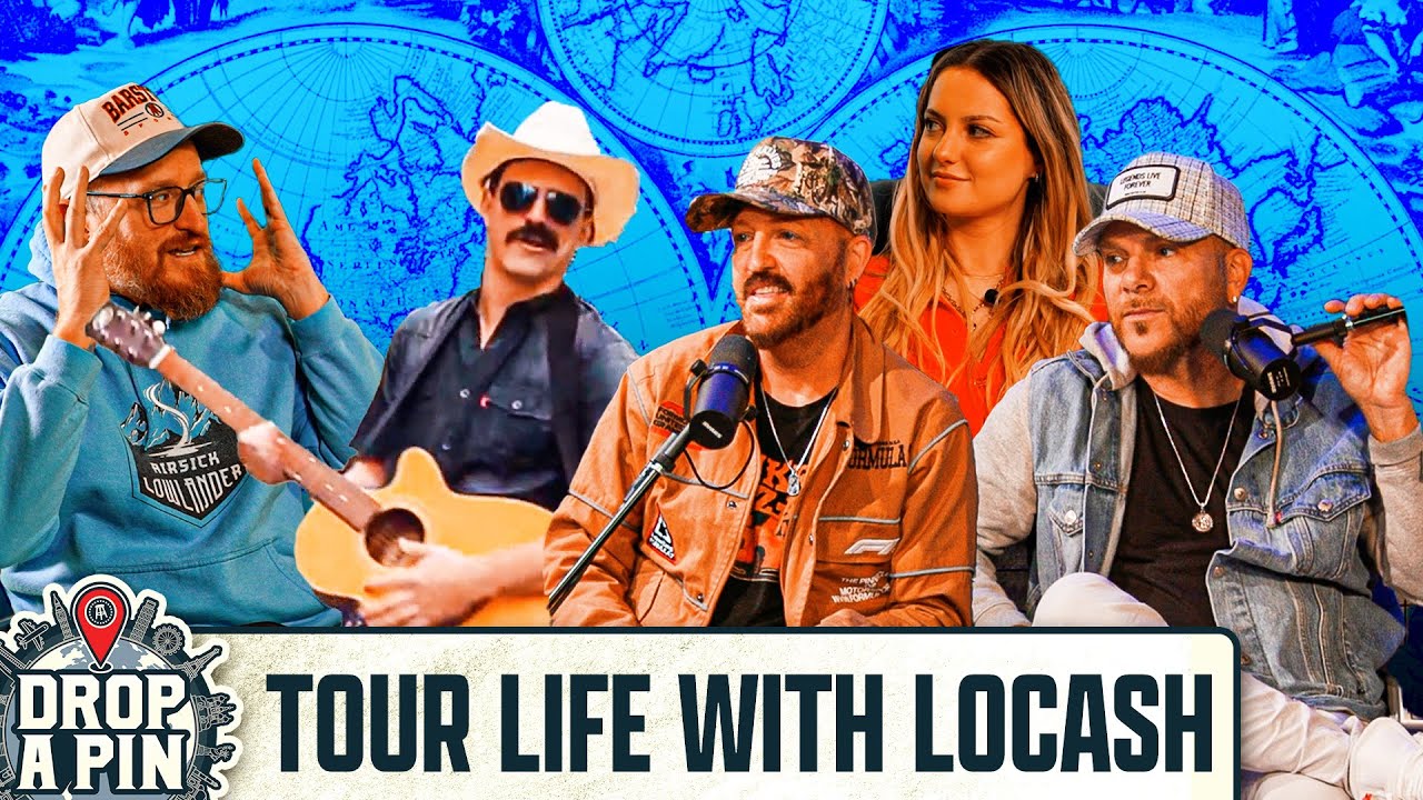 Near Plane Crashes and Stage Cages with Country Duo LoCash | Drop A Pin Ep. 22