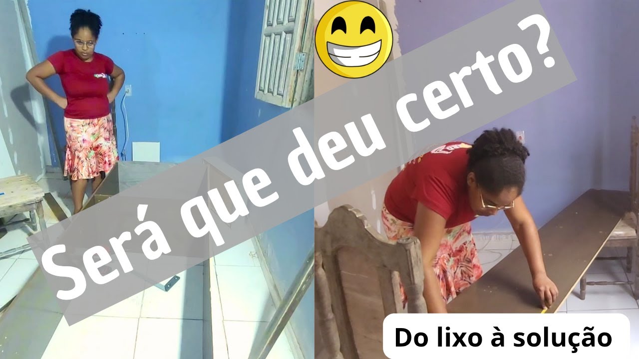 Deus me deu coragem e eu fiz um guarda roupas do Zero