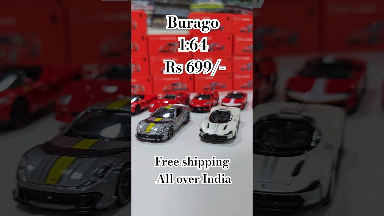 Burago 1:64 Scale Ferrari Rs 699 only