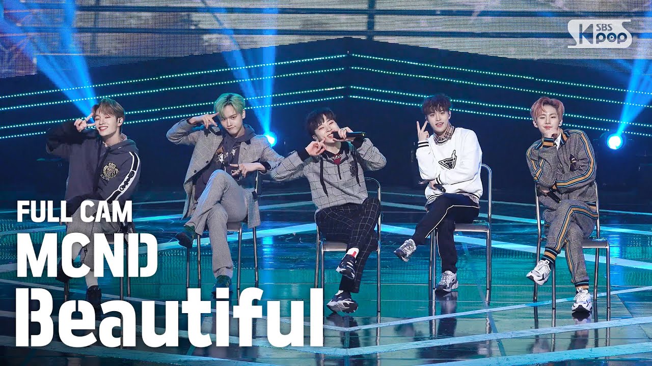 [안방1열 직캠4K] 엠씨엔디 'Beautiful' 풀캠 (MCND Full Cam)│@SBS Inkigayo_2020.09.20.
