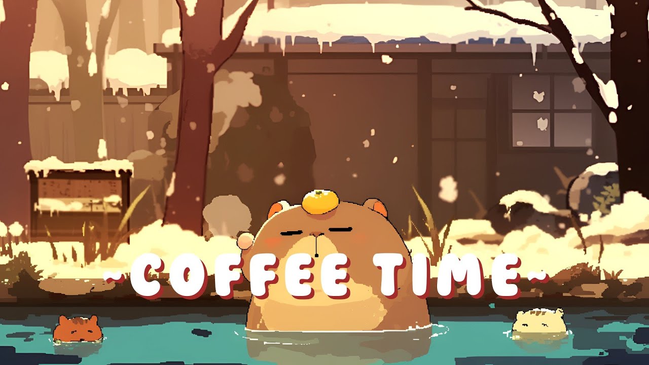 Lofi Capybara Radio - Study & Chill Music Mix ~ Peaceful Moments ~ 📚 🎵 | Focus Helper