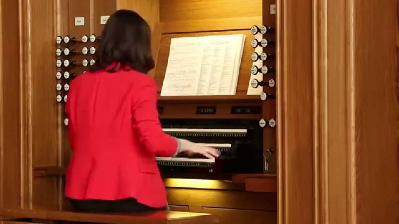 Adelia Askarova (organ) plays Évocation II by Thierry Escaich