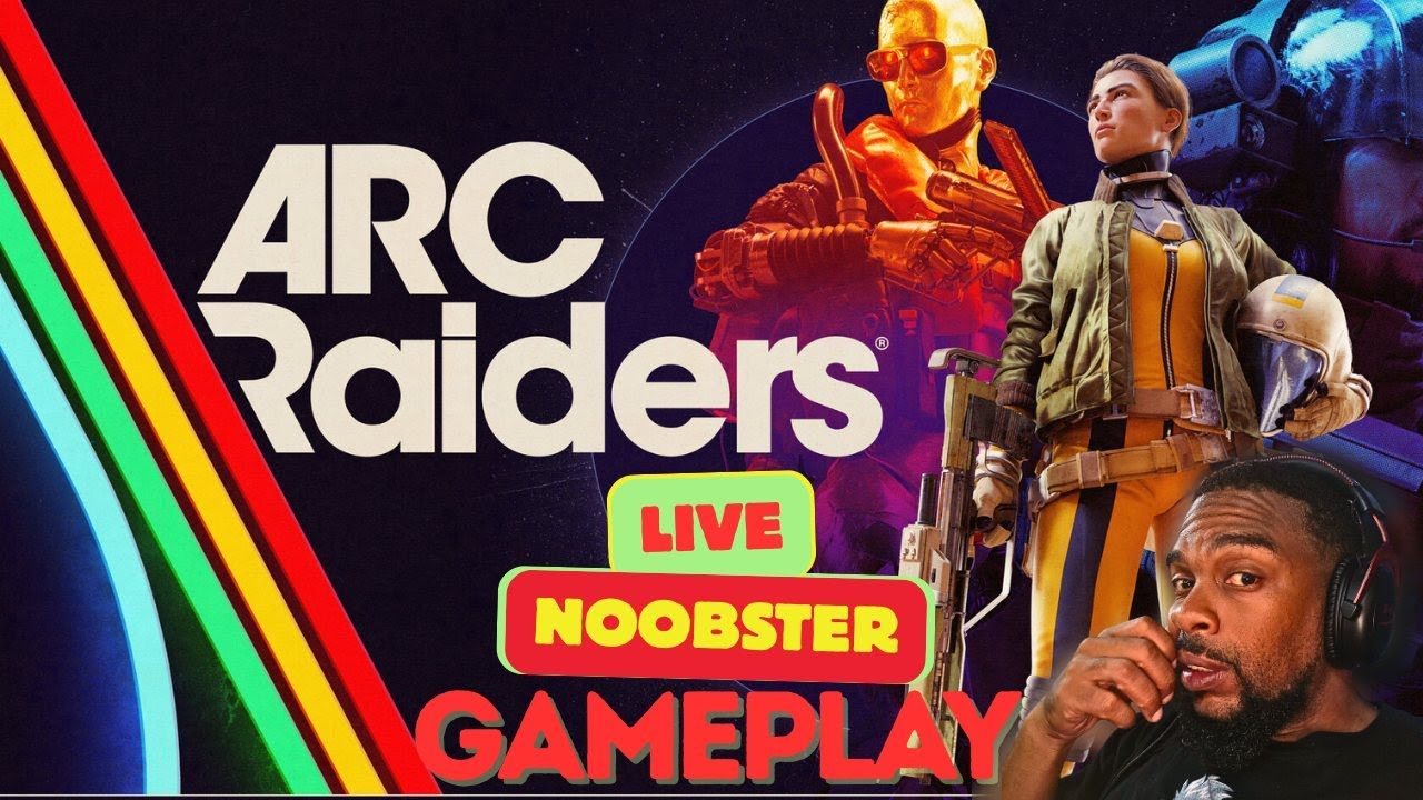 LiveNoobster Arc Raiders Server Slam Gameplay   I CAUGHT THE BUG AFTER THIS RAID