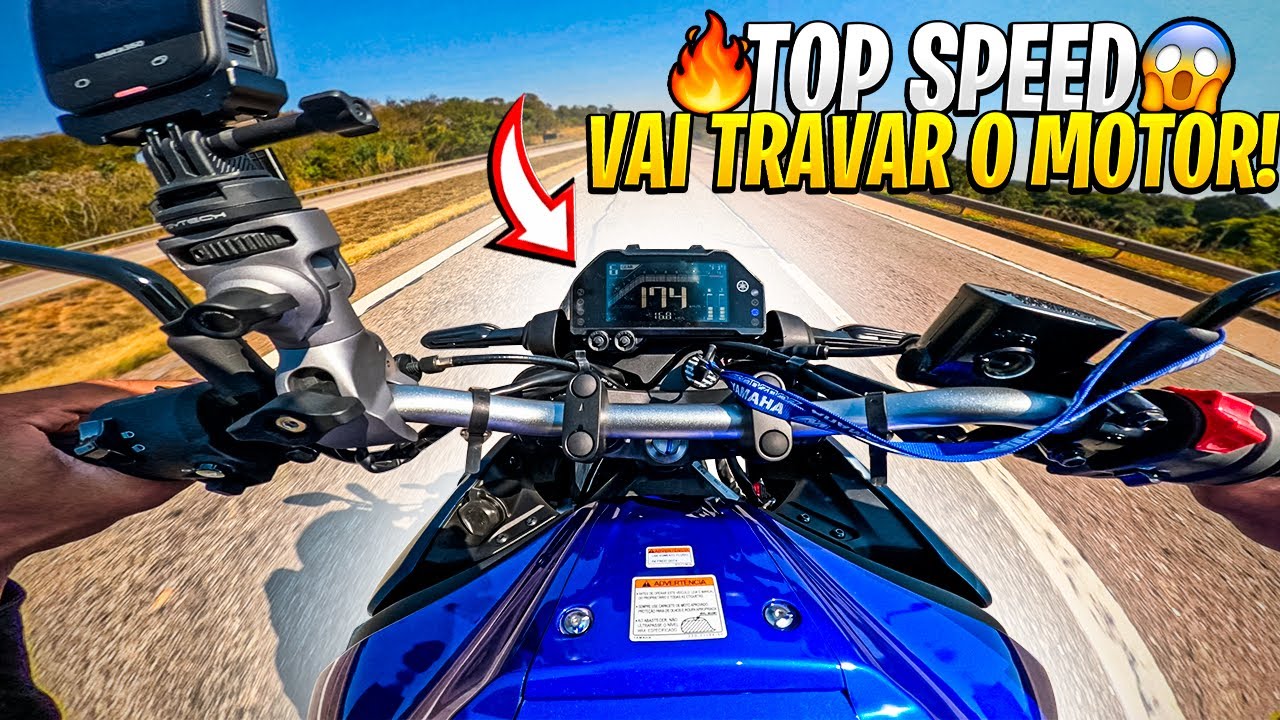 TUDO QUE A YAMAHA MT 03 2026 0KM DA!! 100% ORIGINAL TOP SPEED | 4K