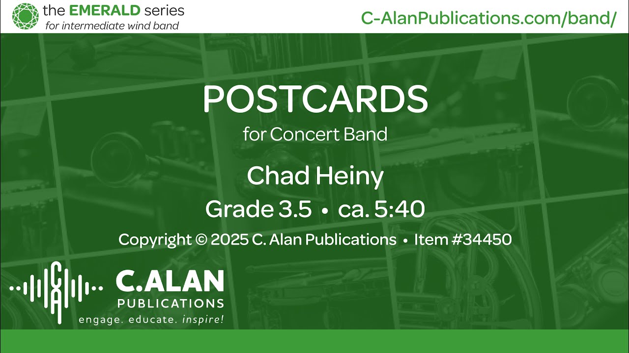 Postcards (Grade 3.5) - Chad Heiny