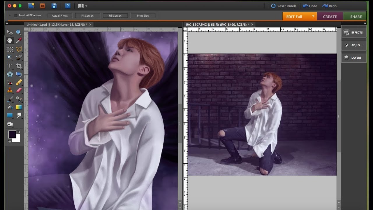 Boy Meets Evil - BTS Speedpaint