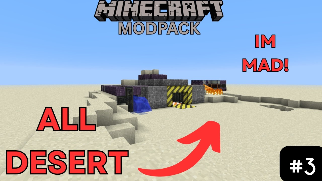 COMPLETELY CRASHING OUT AT THIS MINECRAFT MODPACK