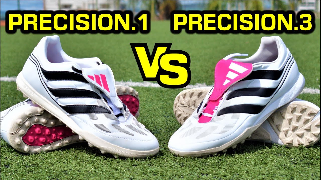 O que muda nas Precision? 🤔 - Adidas Predator Precision.1 TF vs Predator Precision.3 TF