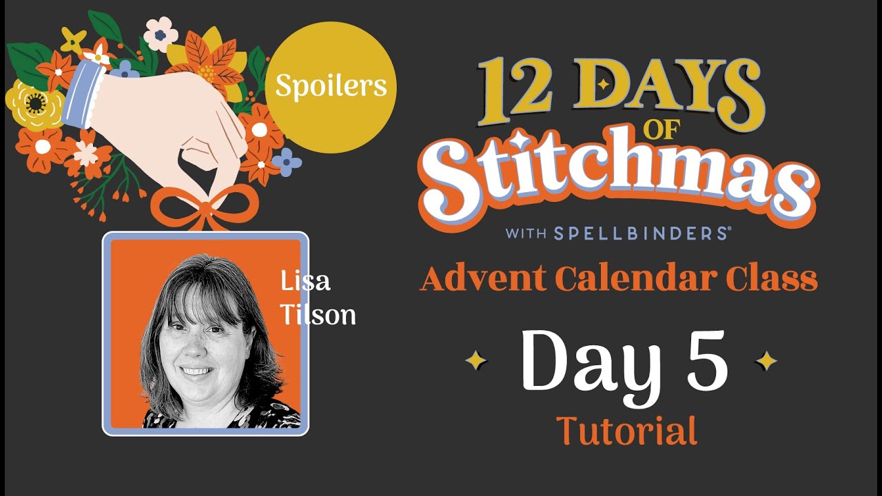 SPOILERS! 12 Days of Stitchmas Advent Calendar 2024 | Day 5 With Lisa Tilson