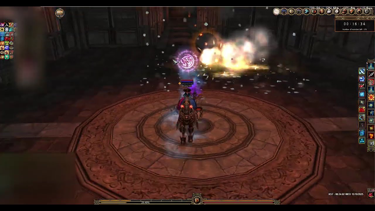 2025 KALOnline D7F6 Clear - 120 ASC Mage - 6 minute / 15 second clear