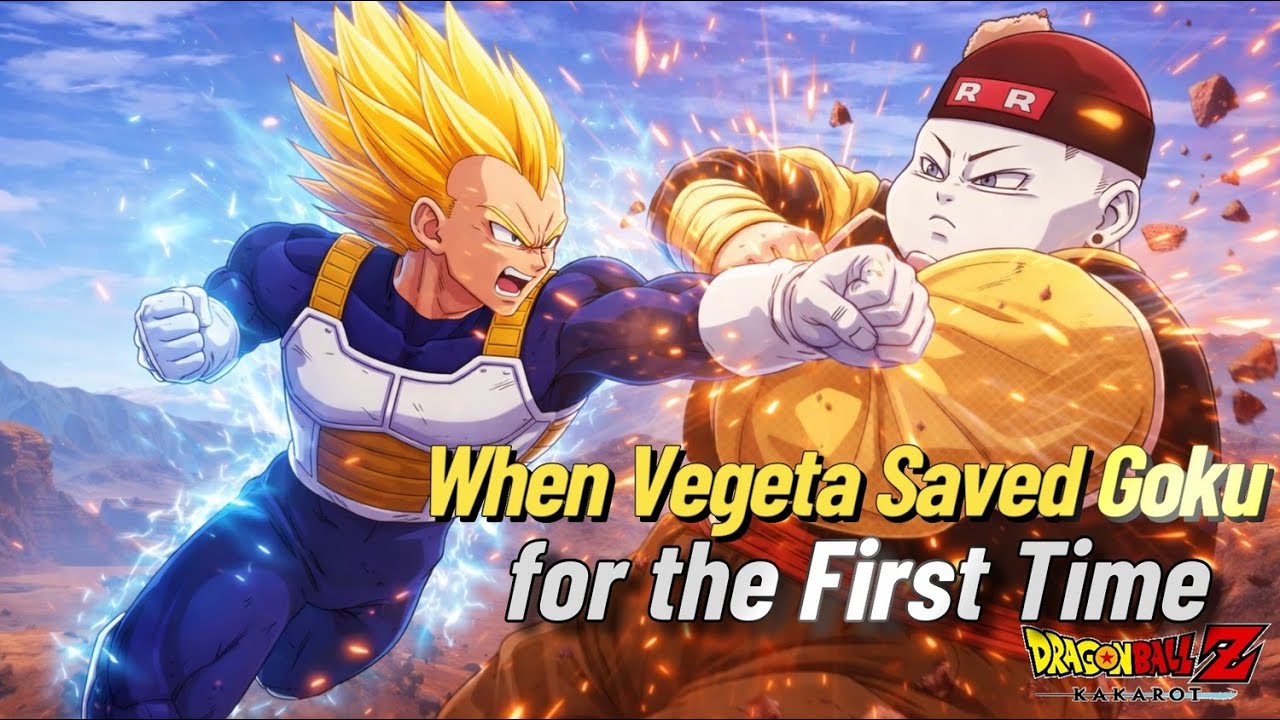 Vegeta Super Saiyan Transformation | Piccolo vs Android 20 | Android Saga