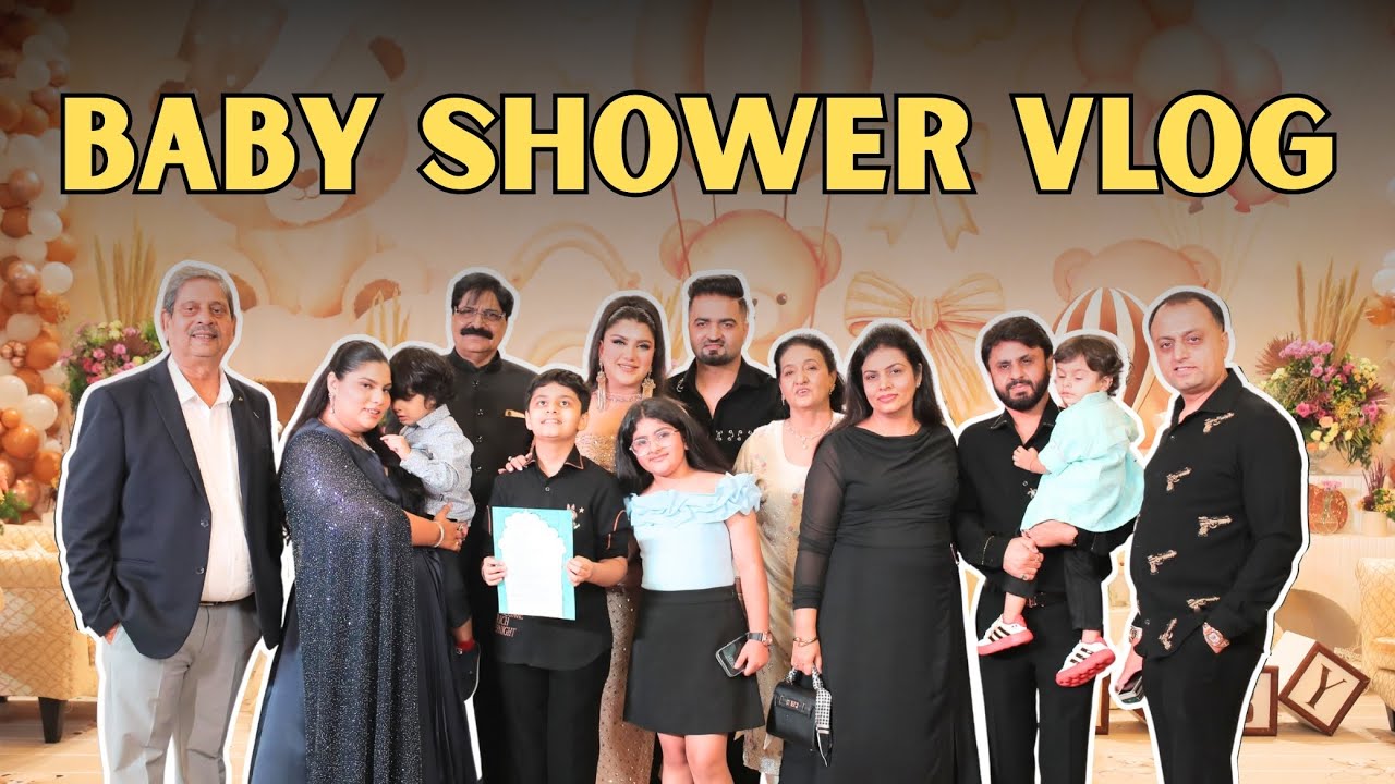 BABY SHOWER VLOG 😍