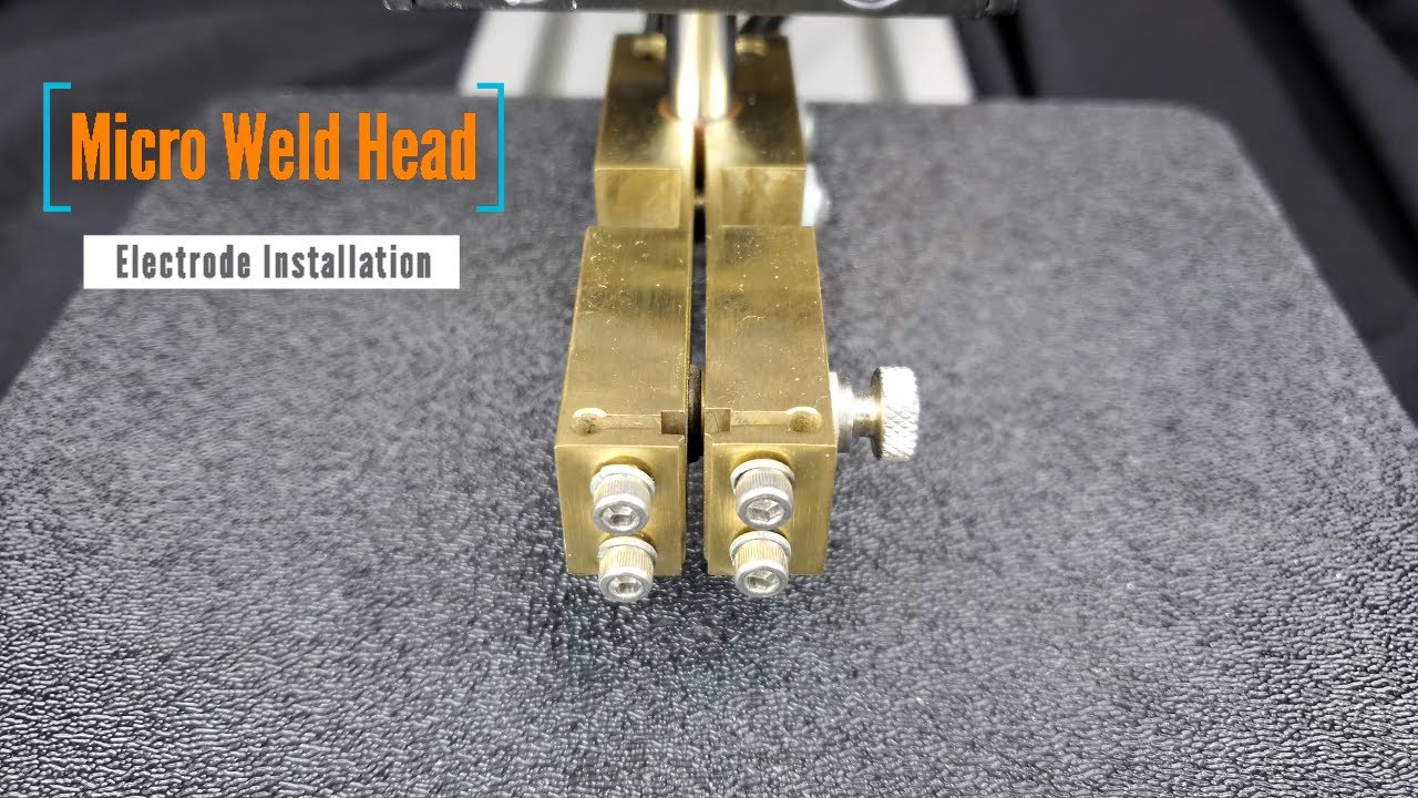 Installing Electrodes in the MWH3000 (micro weld head)