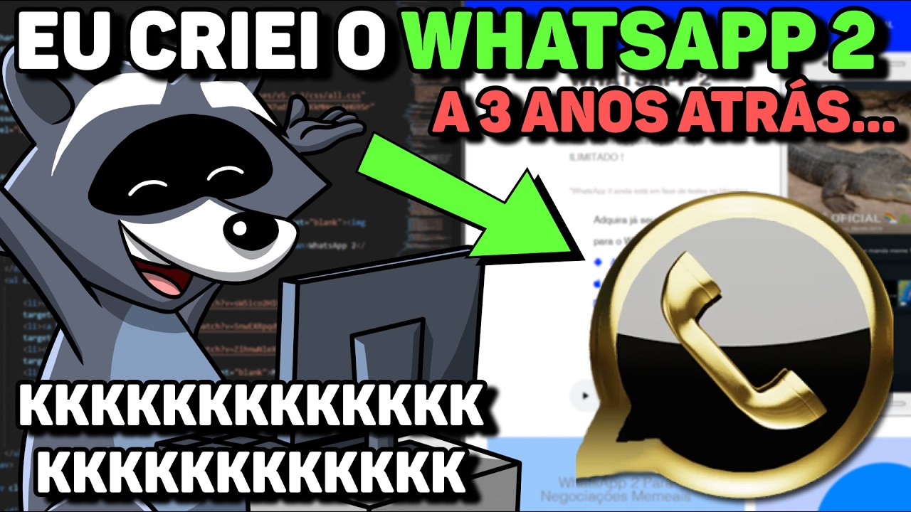 O Dia que eu Tentei Criar o Whatsapp 2 (e esse foi o resultado kkkk)