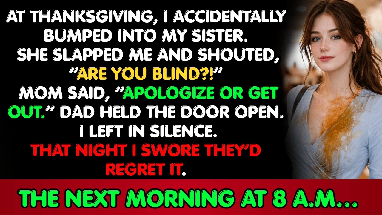 At A Party, My Sister Slapped Me In Front Of Everyone And Shouted, “Are You Blind?!” After I…