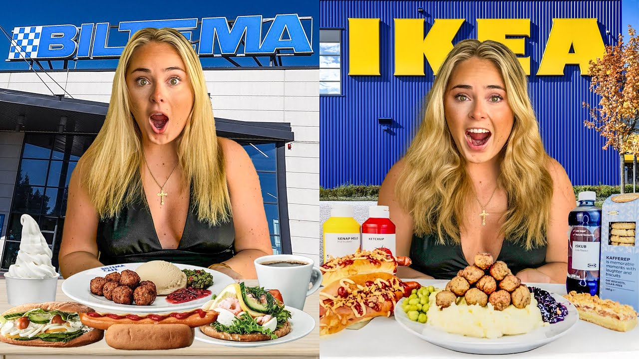 VAR FÅR MAN MEST MAT FÖR 100kr - IKEA ELLER BILTEMA?