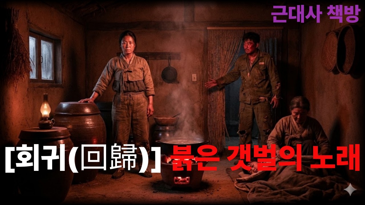 대하소설 20부작: [회귀(回歸)] 붉은 갯벌의 노래. 18부. 격동의 세월 / 근현대사, 인간군상, 한(恨) / 애환, 오디오북 / 낭독, 교과서에서 배우지 못한 '진짜 이야기'