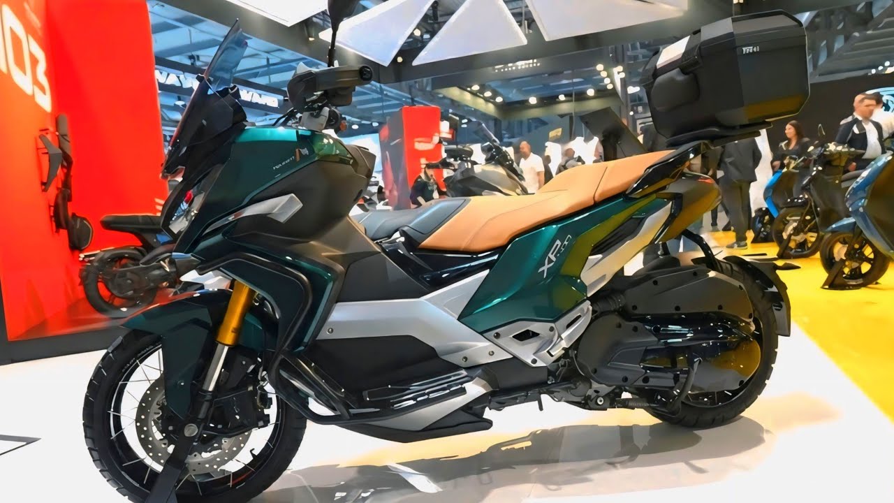 2026 New SUV DNA Adventure Scooter - Peugeot XP 400 Walkaround and Review